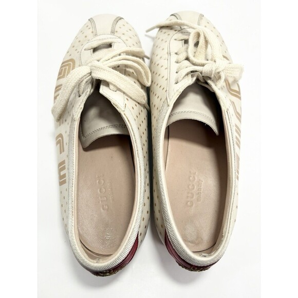 Gucci Cream and Red Sneakers - Picture 12 of 12